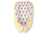Coperta Premium Double-Face BOBONO- Zebre Giallo