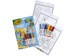 Crayola - Fogli Da Colorare Bluey + Pennarelli