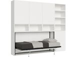 Itamoby - Letto Singolo A Scomparsa Kando Comp.E Bianco Frassino