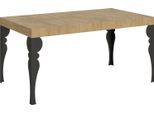 Itamoby - Tavolo Allungabile 160/264X90 Cm Paxon Quercia Natura Gambe Antracite
