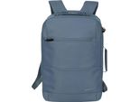 Travelite Zaino Per Il Tempo Libero Zaino Con Scomparto Per Laptop Workfloow Backpack 23L Denimblue Grigio Cadetto