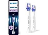 Philips Sensitive HX6052/87 Confezione Da 2 Testine Per Spazzolino