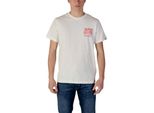 T-Shirt Replay Uomo Beige Cotone Estate : Taglia - S Taglia: S