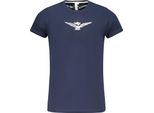 T-Shirt Manica Corta Aquila Girocollo Logo Academy S5S6405586BL044 : Taglia - L Taglia: L