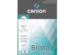 Canson Illustration Bristol Graphic Skicář 20 A4 250 G Bianco