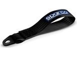 Cinghia Di Traino Sparco Performance - Nera - Max. 2000Kg - Foro 16Mm