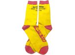 Sex Pistols - Calzini Alla Caviglia "Nmtb"" Per Uomo/Donna Unisex RO14699 (37 Eu - 40,5 Eu) (Giallo)"