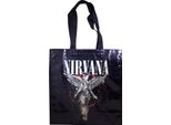 Nirvana - Borsa Tote "In Utero"", Ecologica RO14743 (Taglia Unica) (Nero)"