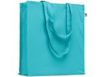 Midocean - Borsa Della Spesa "Bente"", Cotone Organico MO230 (Taglia Unica) (Turchese)"