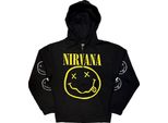 Nirvana - Felpa Con Cappuccio Per Uomo/Donna Unisex RO14786 (Xxl) (Nero)
