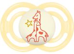 Mam Perfect Night Succhietto In Silicone Skinsoft Con Portaciuccio, 6+ Mesi, Neutro