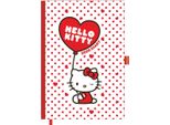 Hello Kitty - Agenda "2026"", A5 PM12599 (21 Cm X 14,5 Cm X 2 Cm) (Rosso/Bianco)"