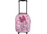 Valigia Bambini Disney Minnie Mouse, Bagaglio Trolley Ragazze, Valigia Bagaglio A Mano