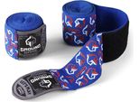 Bende Da Boxe Ground Game "Logo"" Blu 4M"