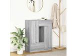 Vidaxl Credenza Con Cassetti E Ante Grigio Sonoma 73X31X90 Cm