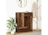 Vidaxl Credenza Con Cassetti E Ante, Effetto Legno Antico 73X31X90 Cm