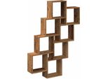 Vidaxl Scaffale A Cubo In Legno Vecchio 90X15X119,5 Cm Materiale A Base Di Legno