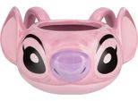 Kubek Ceramiczny Lilo & Stitch W KształCie AniołA, Pojemność 330 Ml