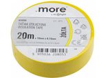 Nastro Isolante 19 Mm X 0,13 Mm Giallo 20 M