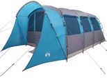 Vidaxl Tende Con Tetto Blu 576 X 325 X 213 Cm Poliestere