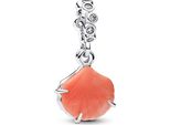 Pandora Ciondolo Doppio Conchiglia Rosso Corallo 793821C01 Ciondolo
