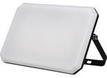 Proiettore A Led Nero Faro Da Esterno 230V 100W 4000K Cover Milky 10000Lm 266X190X30 Mm