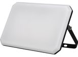 Proiettore A Led Nero Faro Da Esterno 230V 150W 4000K Cover Milky 15000Lm 321X222X34.5 Mm