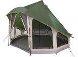 Vidaxl Tenda Familiare Con Tetto Verde 404 X 370 X 270 Cm