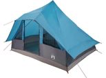 Vidaxl Tenda Famiglia Con Tetto Blu 364 X 281 X 257 Cm