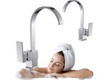 Silla | Rubinetto Da Bagno - Miscelatore Per Lavabo - Cromo - Ottone Di Alta Qualità - Miscelatore Da Bagno - Miscelatore Monocomando
