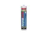 Soudal Acryrub Pro-W Schwarz, Dichtstoff 310Ml (5411183127456)