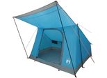 Vidaxl Tenda Da Campeggio Blu 223 X 163 X 130 Cm Poliestere