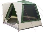 Vidaxl Tenda Da Campeggio Verde 420 X 420 X 227 Cm Poliestere