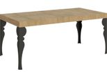 Itamoby - Tavolo Allungabile 200/304X90 Cm Paxon Quercia Natura Gambe Antracite