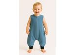 Sacco A Pelo In Mussola Per Bambini Con Gambe Xl 2-4 Anni Estate Tog 1.0 - Blu Sporco