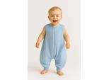 Sacco A Pelo In Mussola Per Bambini Con Gambe Xl 2-4 Anni Estate Tog 1.0 - Blu