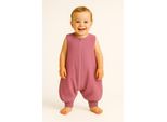 Sacco A Pelo In Mussola Per Bambini Con Gambe Xl 2-4 Anni Estate Tog 1.0 - Retro Pink