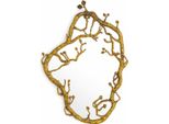 Casa Padrino Specchio In Ottone Vintage H. 70 Cm - Luxury Interior
