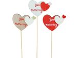 Spina Floreale Cuore Decorazione In Legno Festa Della Mamma Idea Regalo Spina Cuore