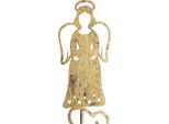 Angelo Decorativo A Spina Con Scritta Angel Patience Per Decorazioni Natalizie