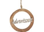 Decorazioni Dell'avvento Appese Decorazioni Natalizie In Legno E Metallo