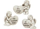 Statua Di Angelo In Lutto Con Cuore E Dedica Come Decorazione E Regalo Commemorativo, 6 Pezzi