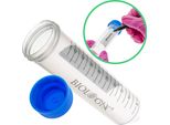 Biologix Provette Da Centrifuga Falcon 50 Ml Con Scala Graduata, Tappo, Campo X25