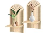 Tagliere Decorativo In Legno, Mensola Da Parete, Stile BohéMien, Tagliere Da Cucina In Legno - Set Di 2