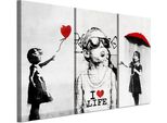 Lumasoul Quadri Su Tela, Quadro Su Tela Motivo Urbano, Quadri Da Parete Cornice In Legno E Telaio Soggiorno E Camera Da Letto, Quadri 90X60 Cm Moderno