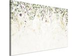 Lumasoul Quadri Su Tela, Quadro Su Tela Con Motivo Floreale, Quadri Da Parete Con Cornice In Legno E Telaio, Soggiorno E Camera Da Letto, Quadri 90X60 Cm Moderno
