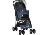 Fortuna Lai Carrello Per Cani Pannello Pieghevole Con Cuscino 4 Ruote Finestra In Rete Per Cani E Gatti Di Piccola Taglia Materiale Oxford 600D