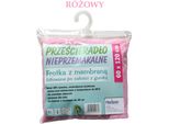 Lenzuolo Protettivo In Spugna Impermeabile Per Culla Con Lenzuolino Premium 60X120 Cm Rosa