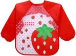 Bavaglino Per Mangiare, Colorare, Grembiule Per Giocare, Bavaglino Per Bambini, Rosso Fragola