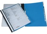 5 Durable Personalhefter Kunststoff Blau Din A4
